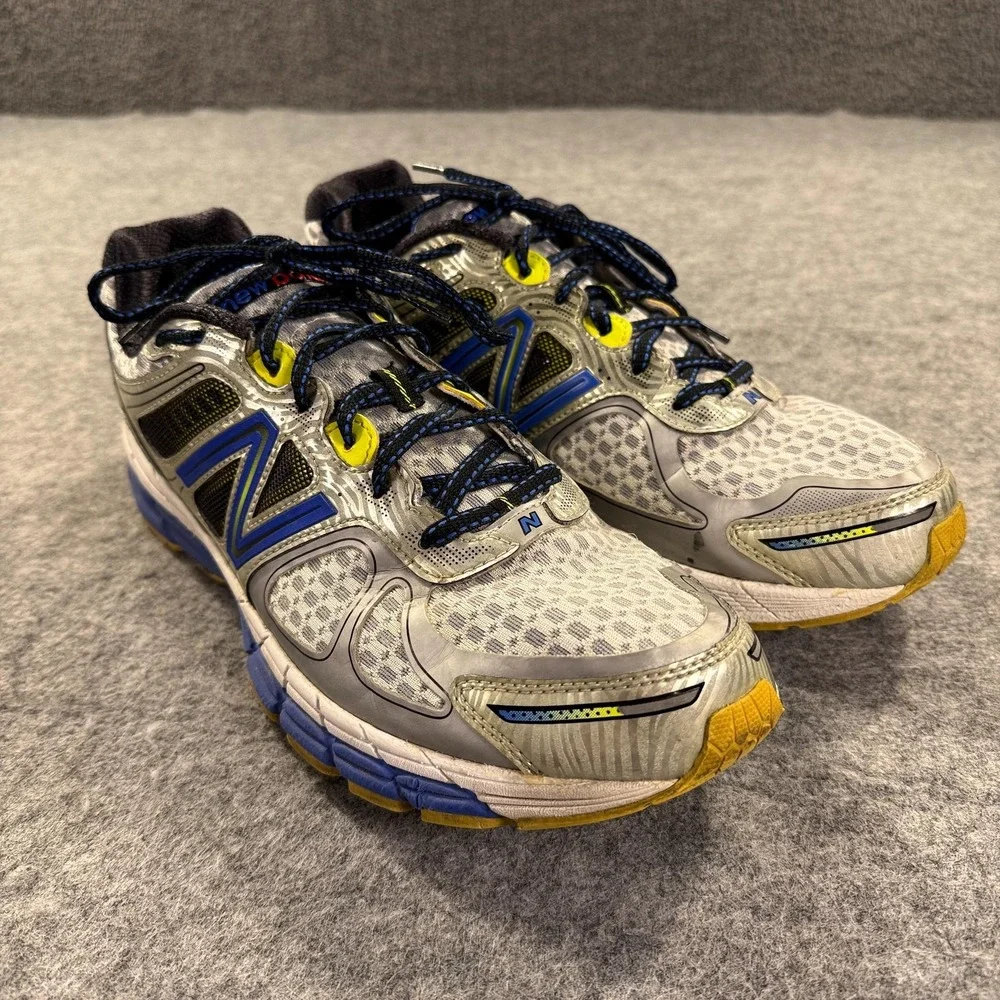 New Balance 860 v4 Shoes Mens 14 Gray Blue Running Sneakers M860SB4 NO‎ INSOLES